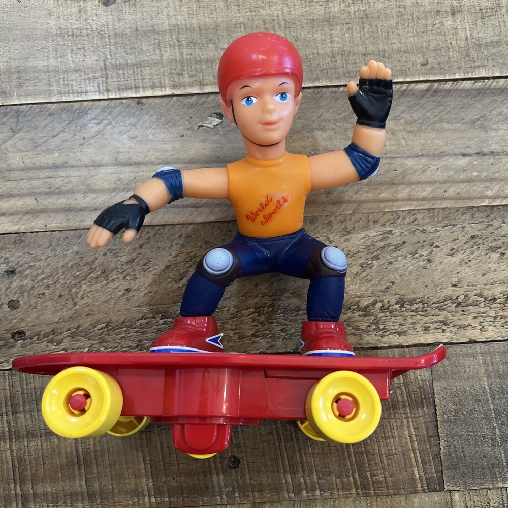 Vintage Rock N Rolling 360 Stunt Skateboarder Stunts 1980's Rad Chain Fong - Picture 11 of 11